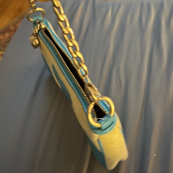 Rare vintage juicy couture blue and yellow purse - Picture 5 of 5